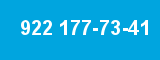 922 177-73-41 922 177-73-41
